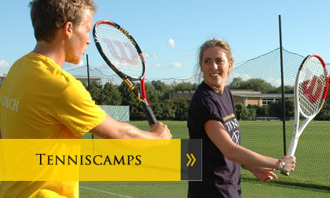 Tenniscamps und Englisch