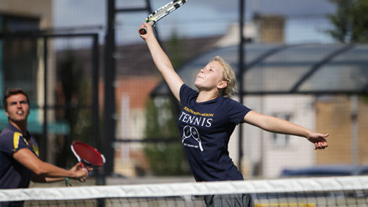Tennis Clinic in Oxford, Girl tennis player Tennis Clinic in Oxford, Girl tennis player