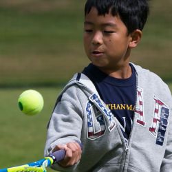 junge Tennisspieler